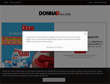 Tablet Screenshot of concorsi.donnad.it